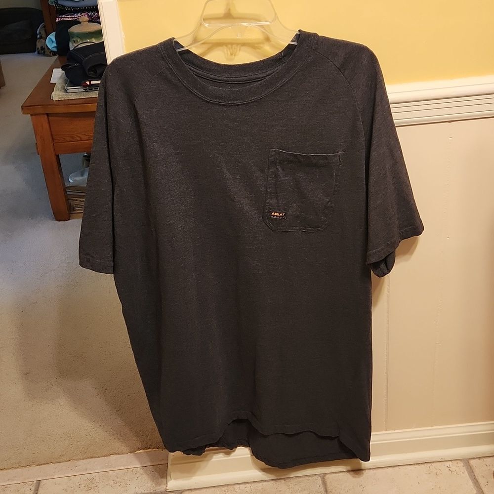 Ariat Rebar Men's Dark Gray T-Shirt Size XL